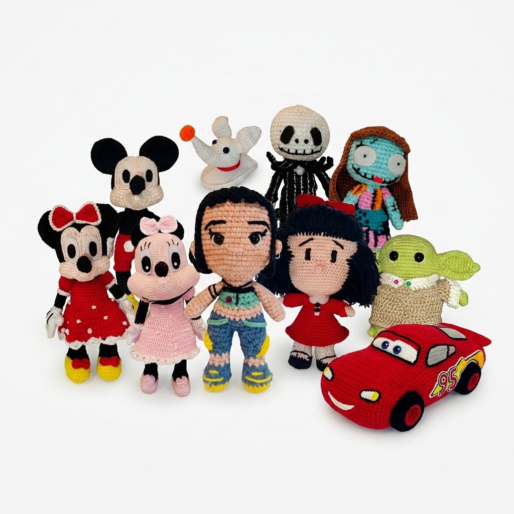 Amigurumi personalizado de la categoría Series y Pelis